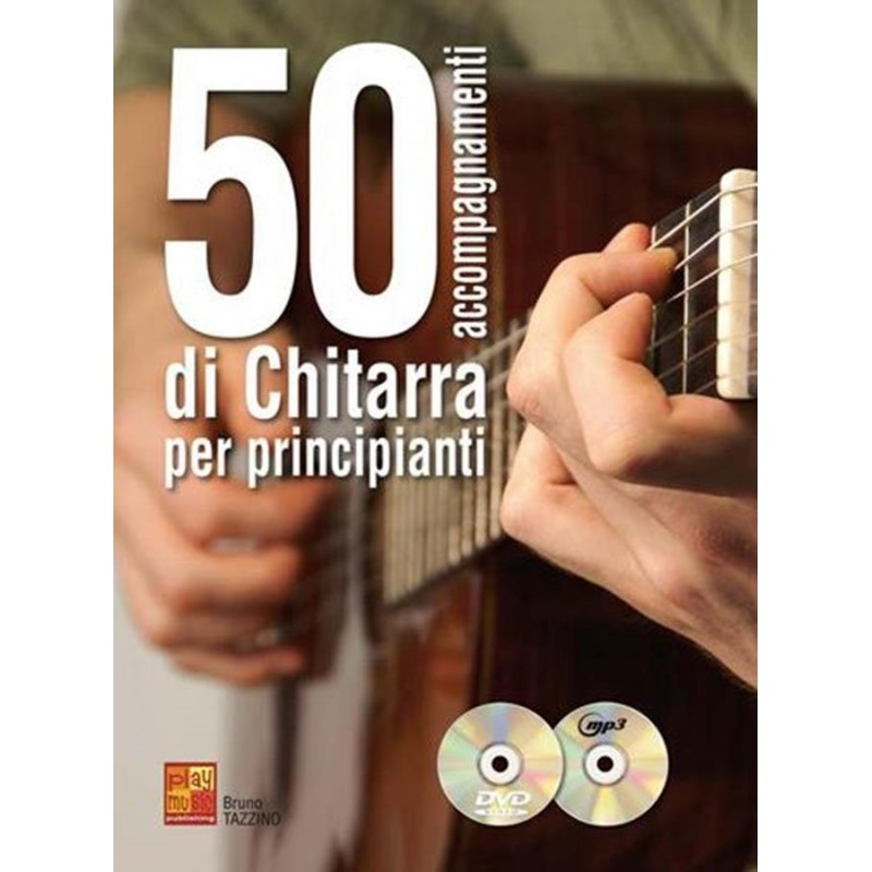 50 Accompagnamenti di Chitarra per Principianti + CD - Bruno Tazzino