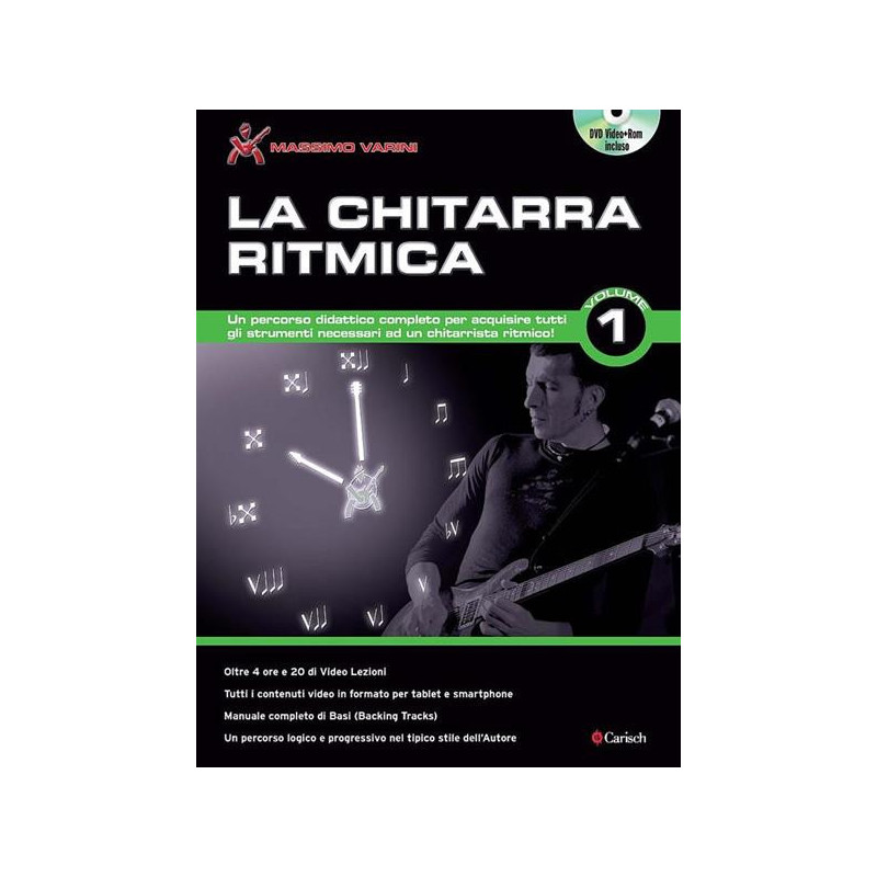 MASSIMO VARINI - LA CHITARRA RITMICA  VOL. 1 + DVD  NUOVA EDIZIONE