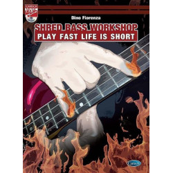 DINO FIORENZA - SHRED BASS WORKSHOP + CD - MANUALE DI BASSO
