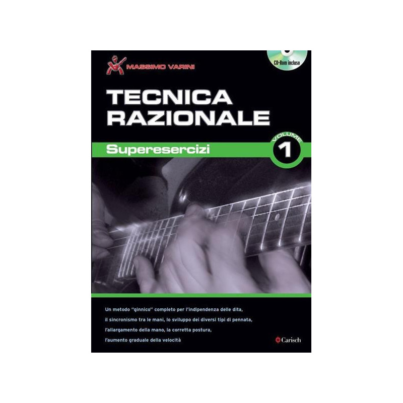 TECNICA RAZIONALE PER CHITARRA + DVD - MASSIMO VARINI