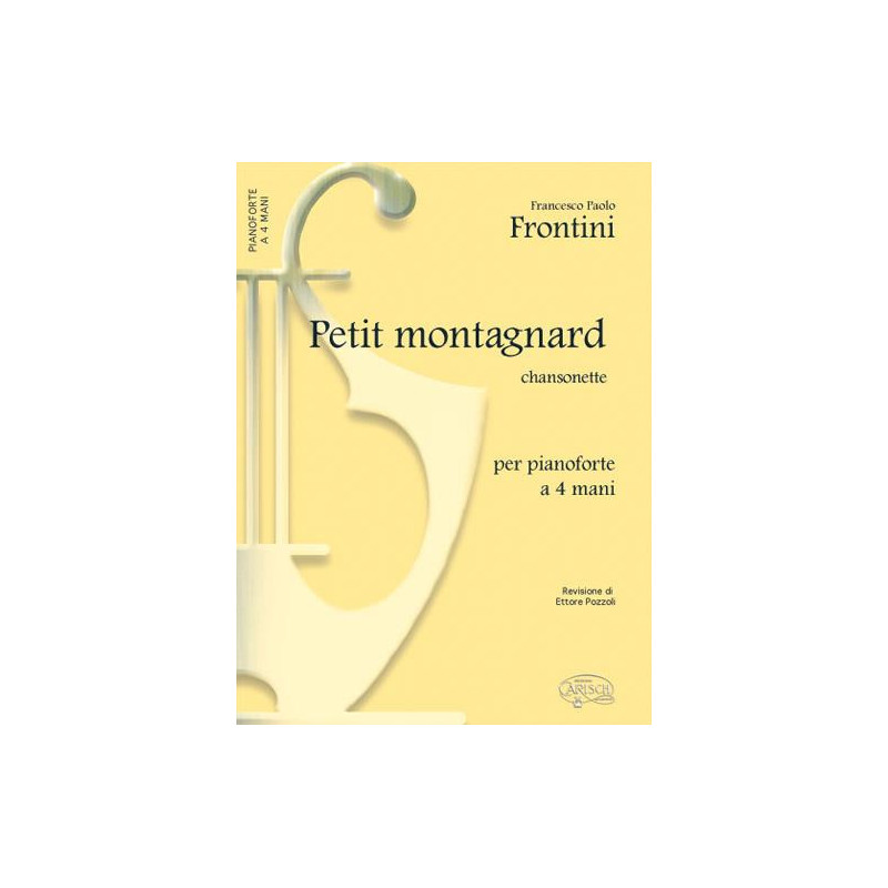 Petit Montagnard - F.P. Frontini - Pianoforte a 4 mani