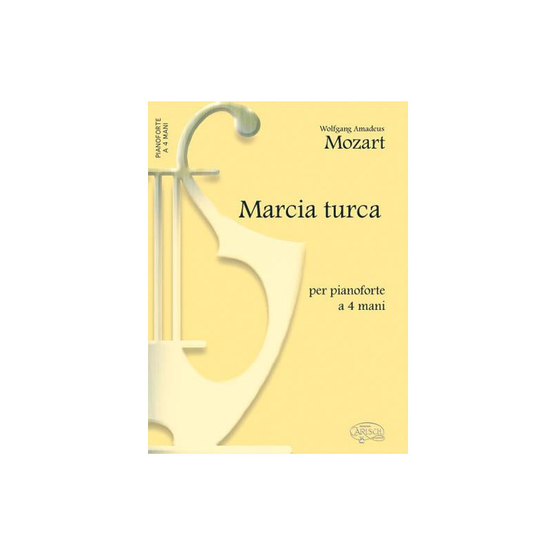 Mozart Marcia Turca - pianoforte a 4 mani