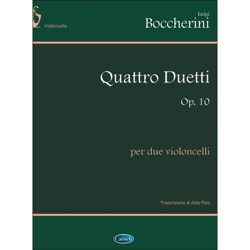 4 Duetti Op.10 - Luigi Boccherini - 2 Cellos - 2 violoncelli