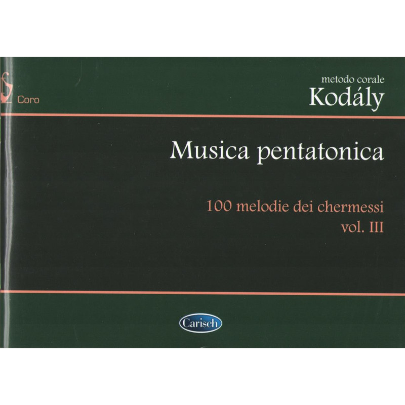Musica Pentatonica - Volume 3 - Zoltán Kodály - Pianoforte