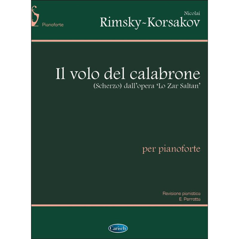 Il Volo del Calabronedall opera Lo Zar Saltan - N. Rimsky-Korsakov - Pianoforte