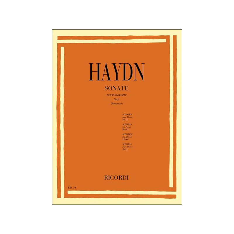 FRANZ JOSEPH HAYDN - SONATE PER PIANOFORTE VOL. 1 - PIANOFORTE