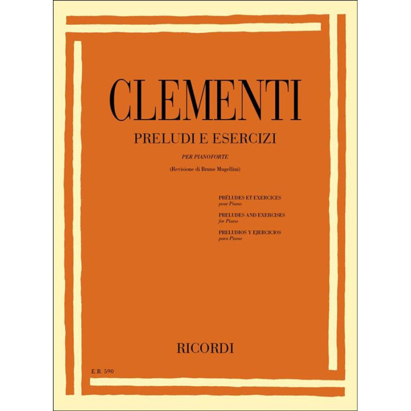 Preludi E Esercizi - Muzio Clementi - Mugellini - Pianoforte