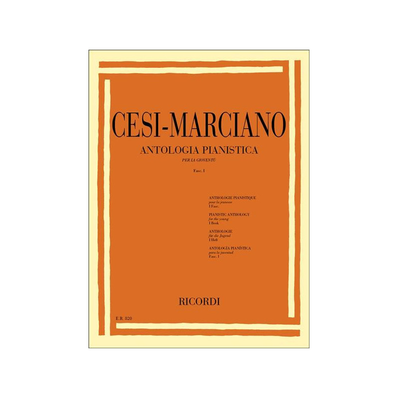 CESI-MARCIANO  ANTOLOGIA PIANISTICA VOL. 1