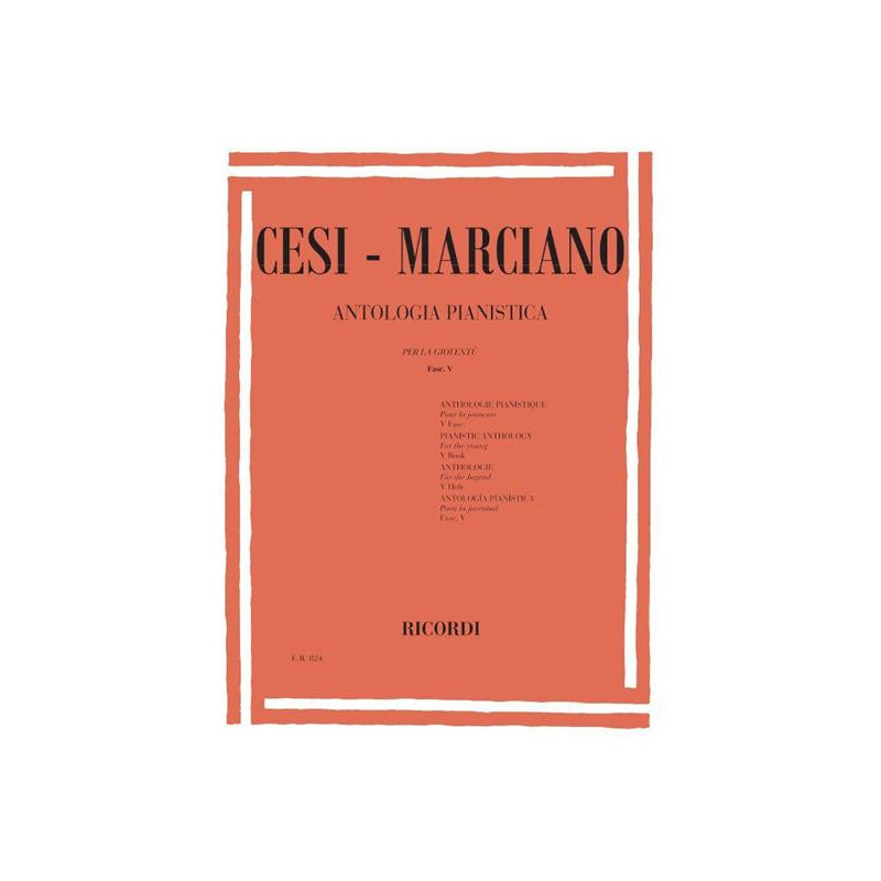 CESI-MARCIANO  ANTOLOGIA PIANISTICA VOL. 5