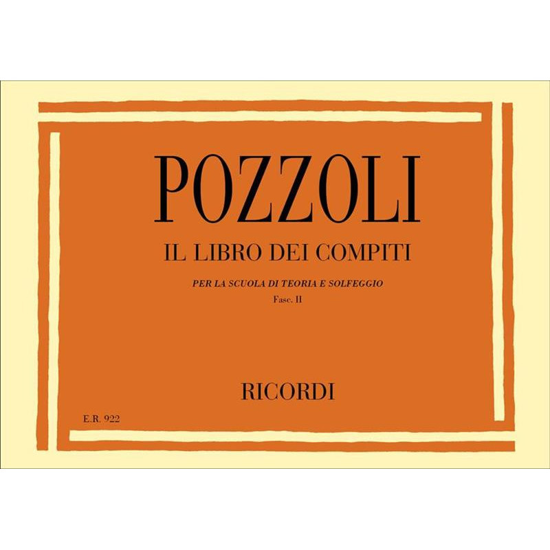 ETTORE POZZOLI - IL LIBRO DEI COMPITI FASCICOLO 2