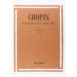 Notturni Op. 9: N.1 In Si Bem. Min. - Frédéric Chopin -  Per Pianoforte