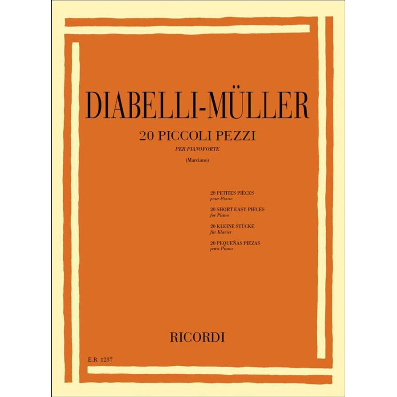 20 Piccoli Pezzi - Anton Diabelli - Pianoforte