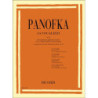 H. PANOFKA - 24 VOCALIZZI OP. 81 - PER CONTRALTO, BARITONO O BASSO