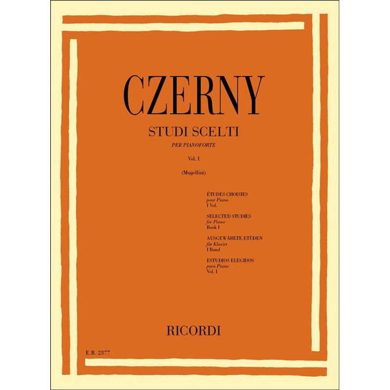 STUDI SCELTI  - CARL CZERNY - PIANOFORTE