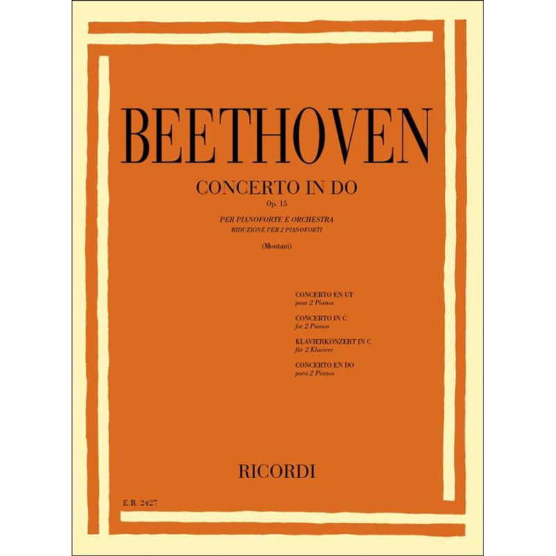 5 Concerti Per Pianoforte: N.1 In Do Op. 15 - Ludwig van Beethoven -  2 Pianos