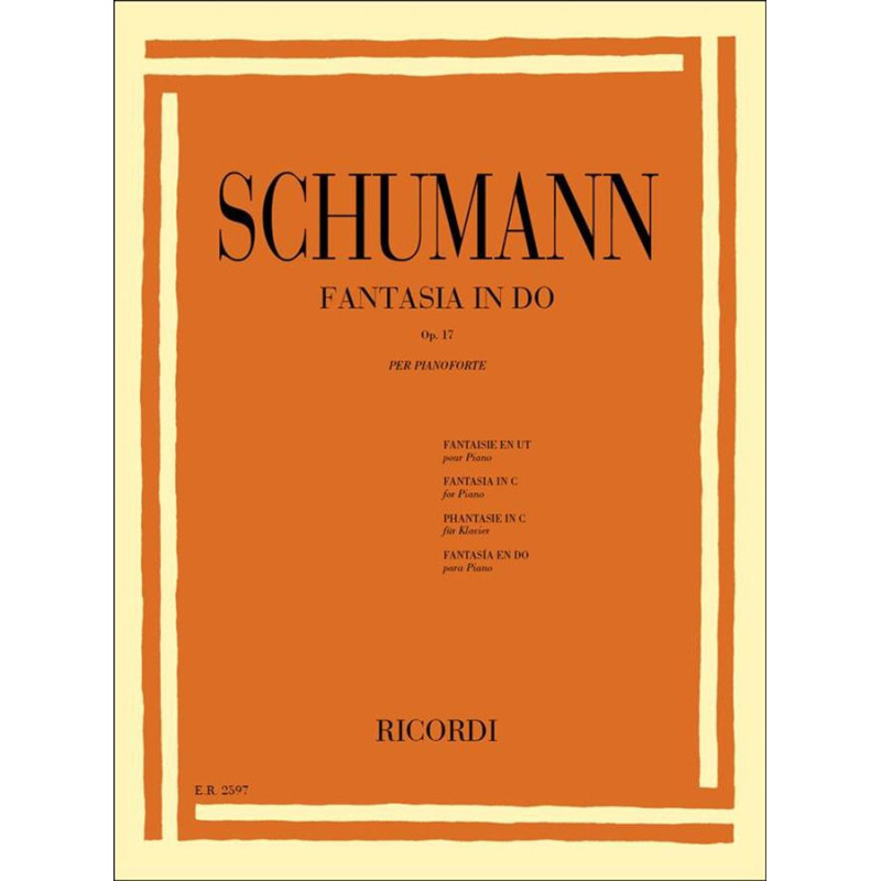 Fantasia In Do Op. 17 - Robert Schumann - Pianoforte