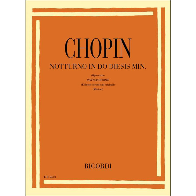 Notturni Op. Post. 72: N. 2 In Do Diesis Min. - Frédéric Chopin - Pianoforte