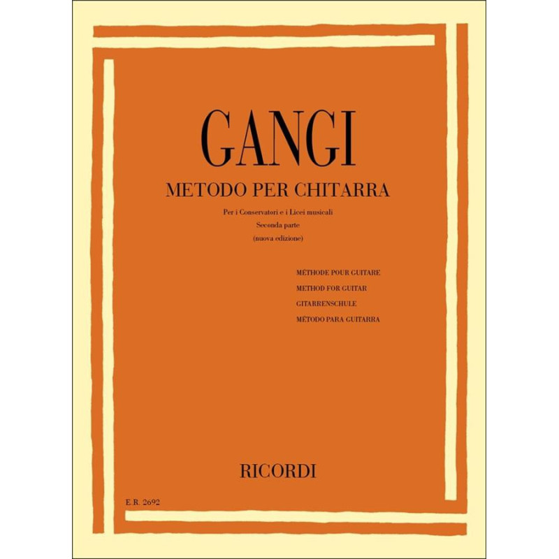 METODO PER CHITARRA PARTE 2 - M. GANGI