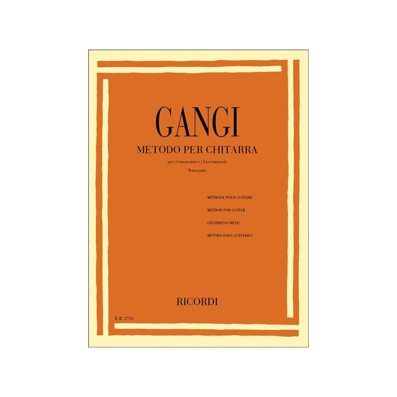 METODO PER CHITARRA PARTE 3 - M. GANGI