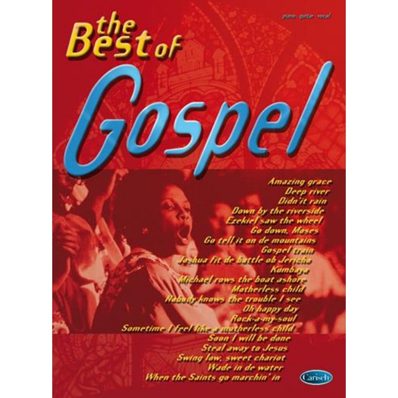 The Best Of Gospel - Pianoforte, Canto e Chitarra