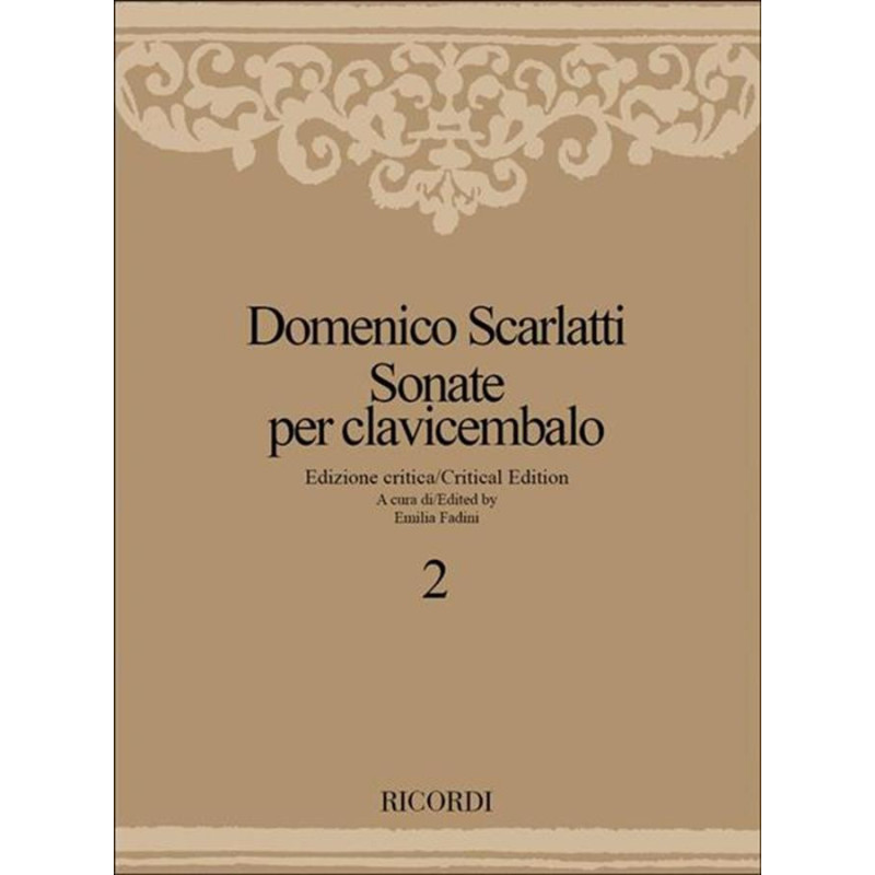 Sonate Per Clavicembalo - Volume 2 - Domenico Scarlatti
