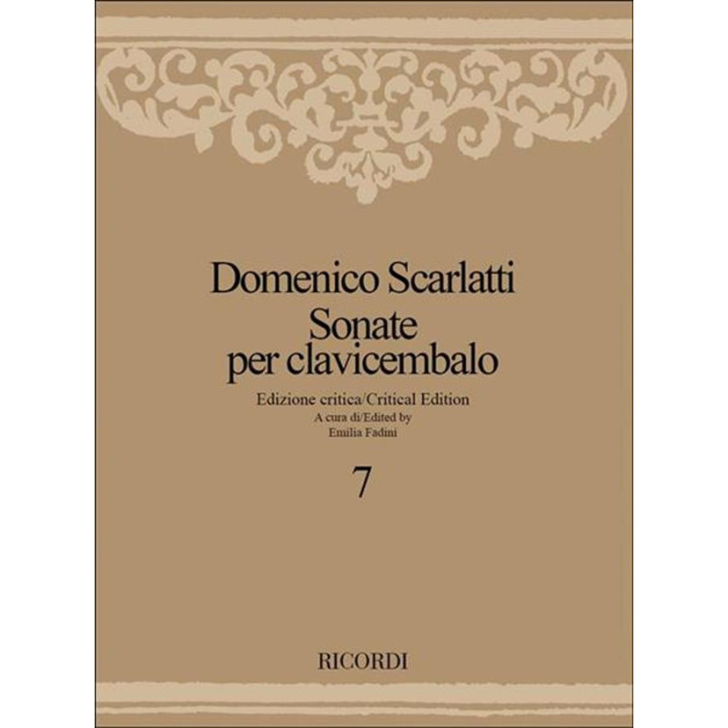 Sonate Per Clavicembalo - Volume 7 - Domenico Scarlatti