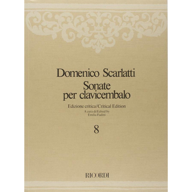 Sonate Per Clavicembalo - Volume 8 - Domenico Scarlatti
