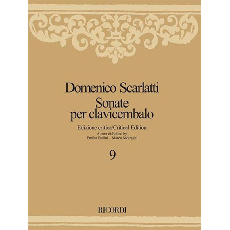 Sonate per clavicembalo - Volume 9 - Domenico Scarlatti