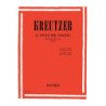 R. KREUTZER - 42 STUDI PER VIOLINO - TRASCRIZIONE PER VIOLA - SPARTITI