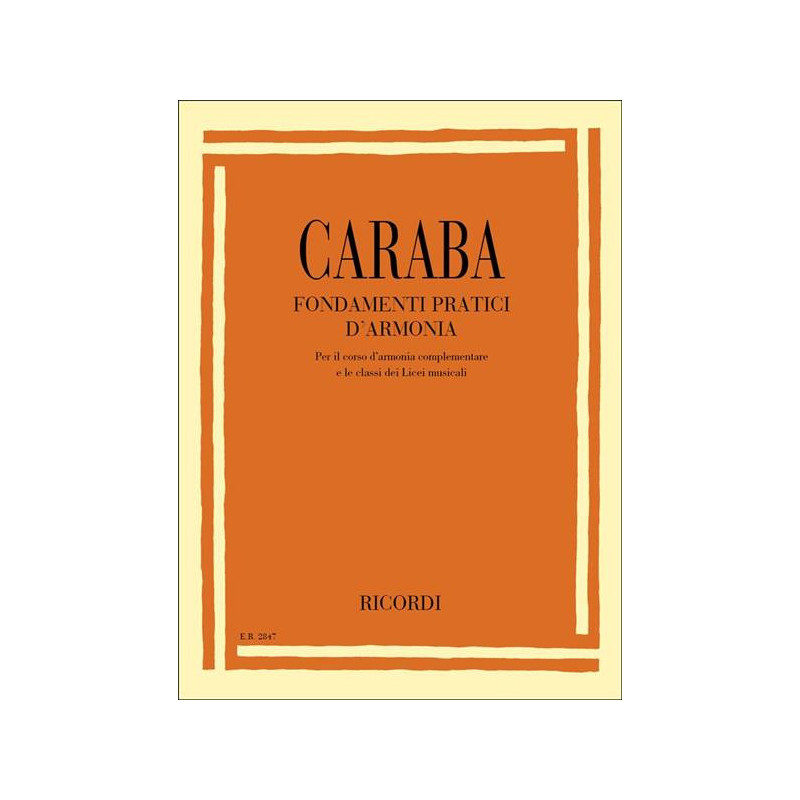 P. CARABA - FONDAMENTI PRATICI DI ARMONIA