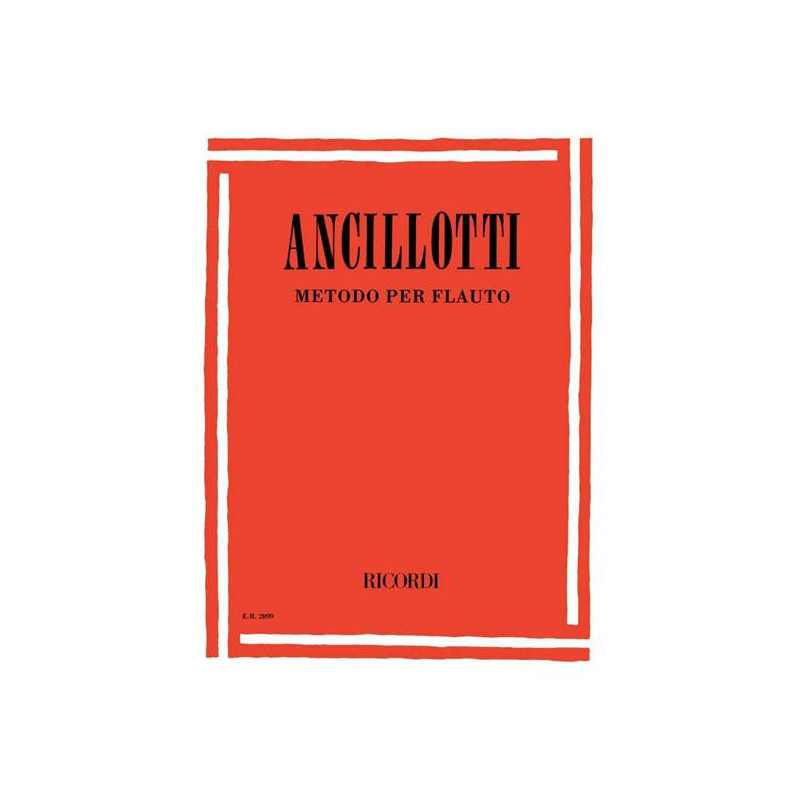 M. ANCILLOTTI - METODO PER FLAUTO