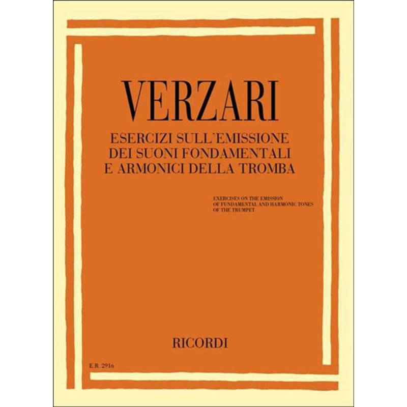 Esercizi Sull'Emissione Dei Suoni Fondamentali E - S. Verzari - tromba