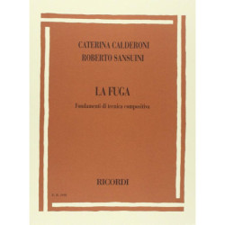 La Fuga - Caterina Calderoni -  Partitura - spartito