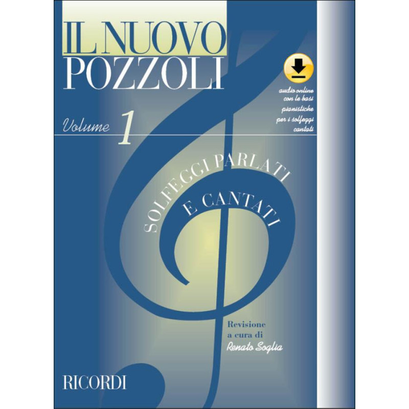 IL NUOVO POZZOLI - SOLFEGGI PARLATI E CANTATI VOL. 1  + AUDIO ONLINE