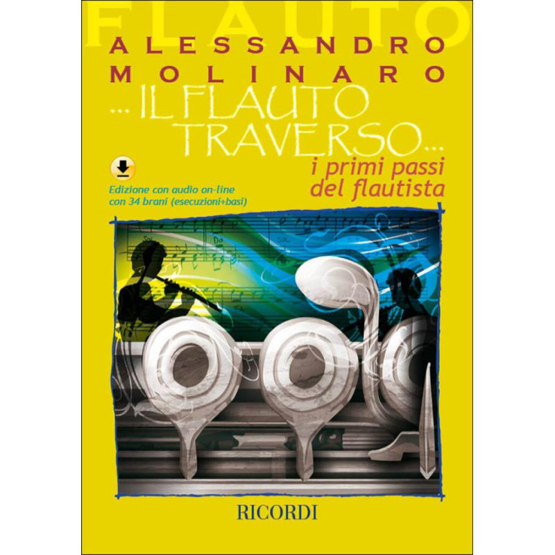 Il Flauto Traverso + Audio-online - A. Molinaro -  I Primi Passi Del Flautista