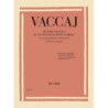 METODO PRATICO DI CANTO ITALIANO DA CAMERA - VACCAI - SOPRANO O TENORE E PIANOF