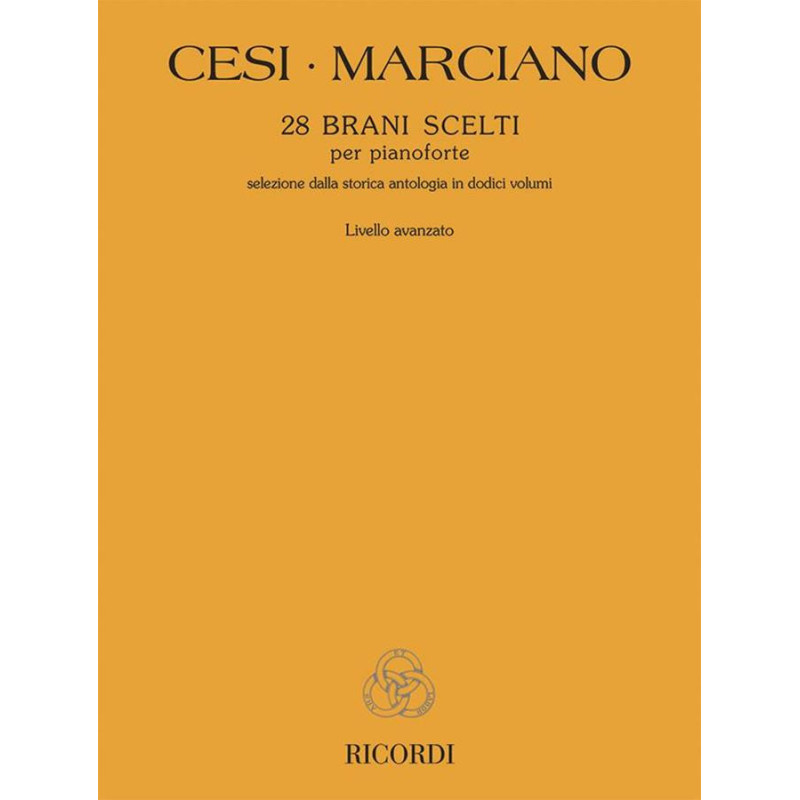 28 Brani Scelti - Cesi-Marciano - PianoforteLivello Avanzato