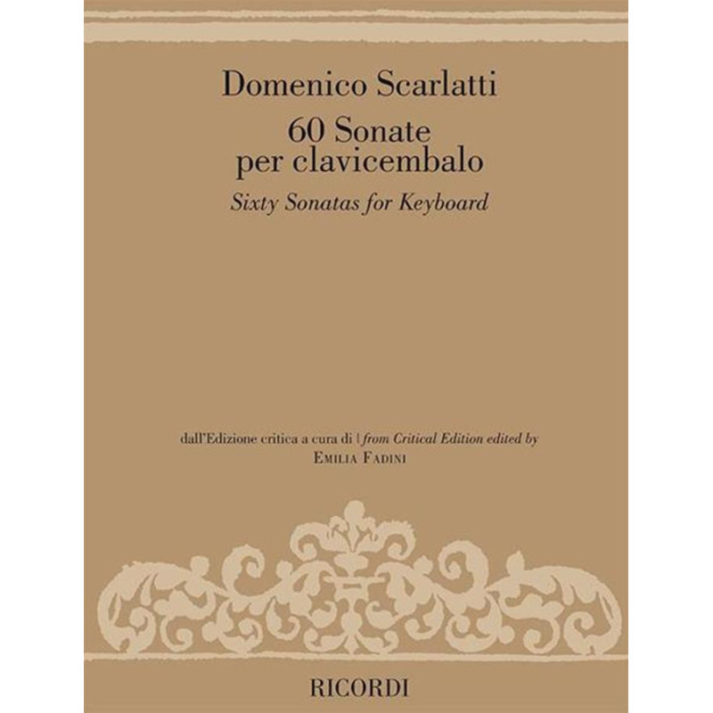60 Sonate per clavicembalo - Domenico Scarlatti - per clavicembalo
