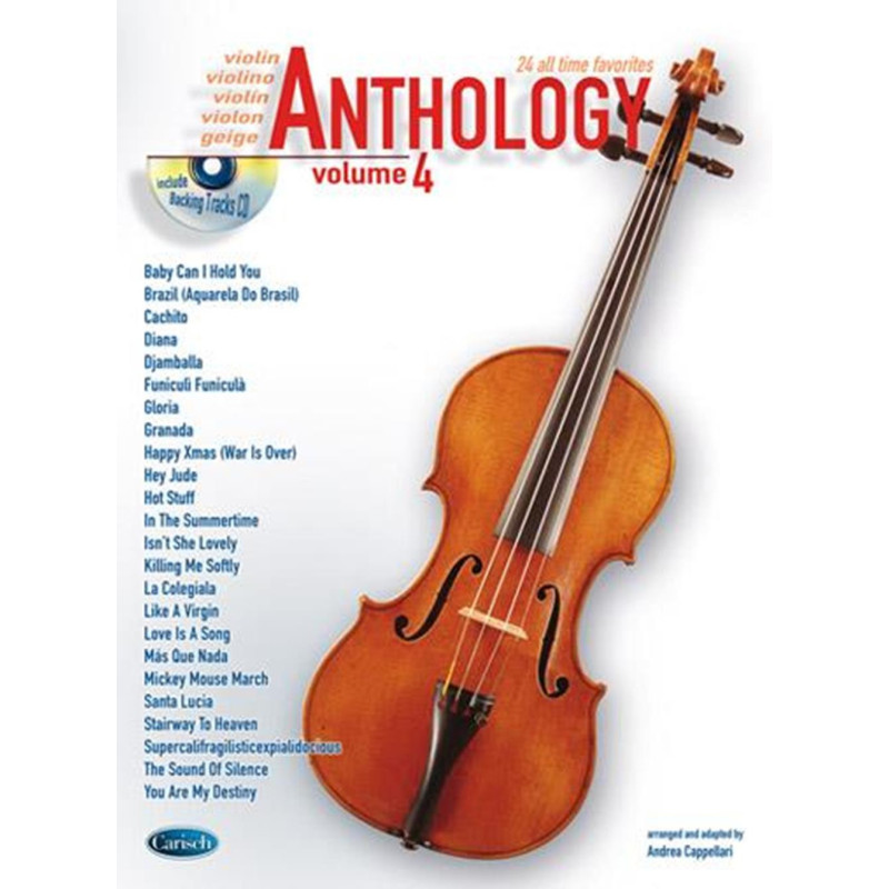 Anthology Violin Vol. 4 + CD - Violino