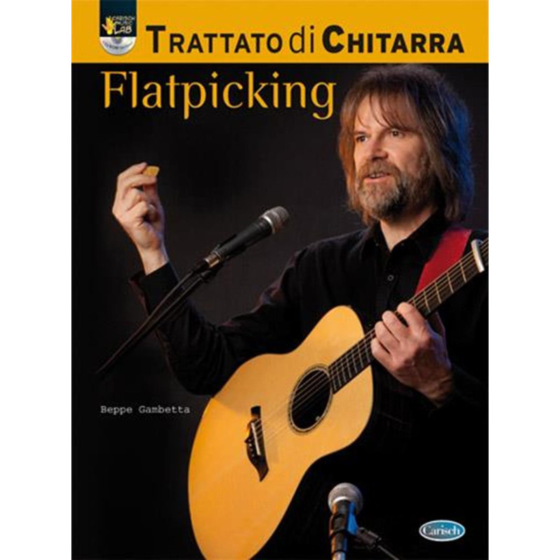 Trattato di Chitarra Flatpicking +CD - Beppe Gambetta - Chitarra