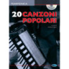 20 Canzoni Popolari + CD - Fisarmonica