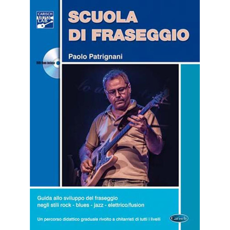A Scuola Di Fraseggio +DVD - Paolo Patrignani - Chitarra