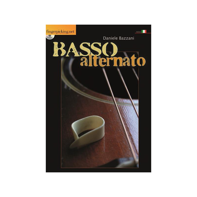 BASSO ALTERNATO + CD - DANIELE BAZZANI - COLLANA FINGERPICKING