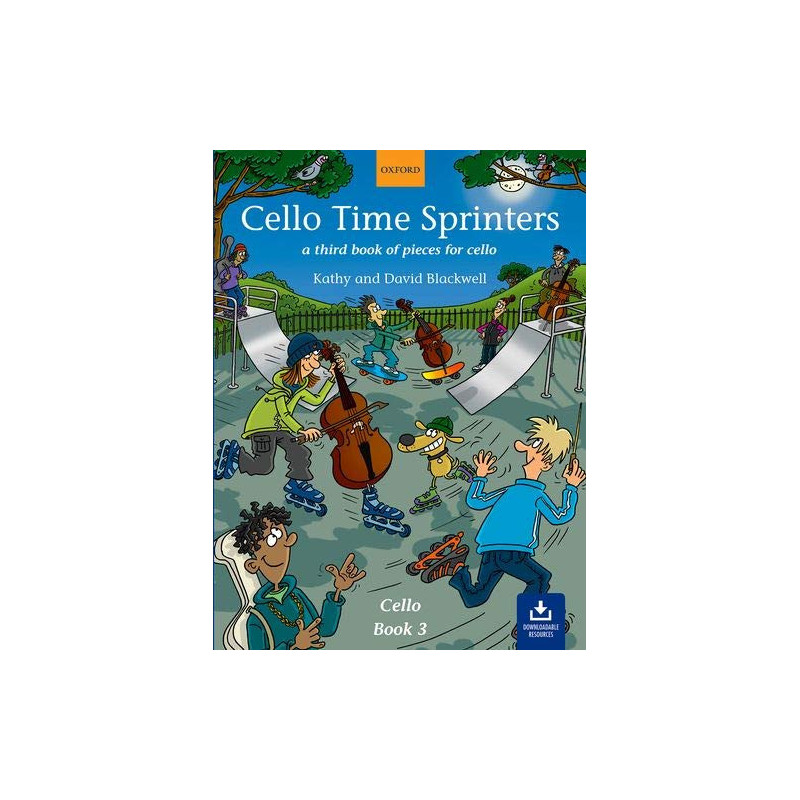 BLACKWELL - CELLO TIME SPRINTERS + playlist online VIOLONCELLO PER BAMBINI VOL 3