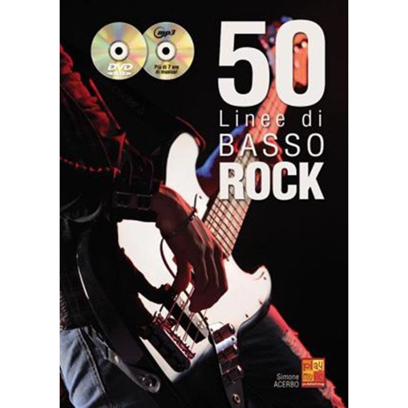 50 linee di basso rock + CD + DVD