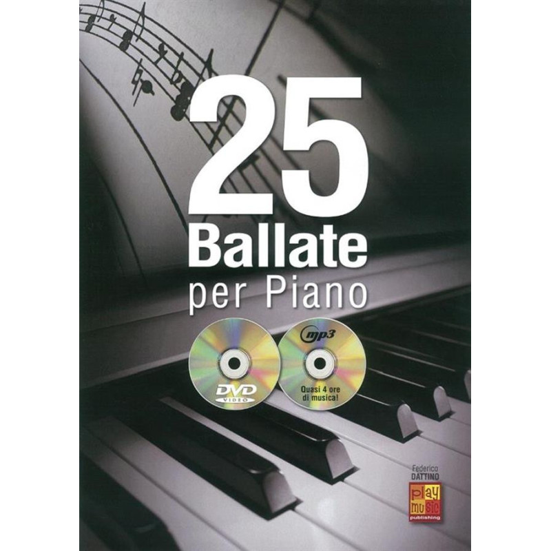25 Ballate Per Piano + DVD - Pianoforte