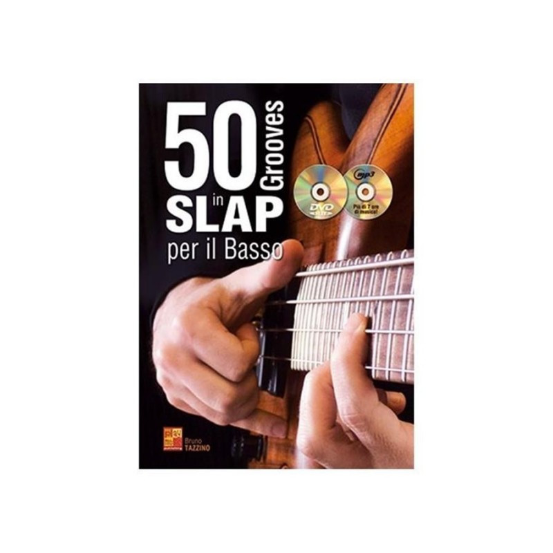 50 Grooves In Slap Per Il Basso + CD MP3 + DVD