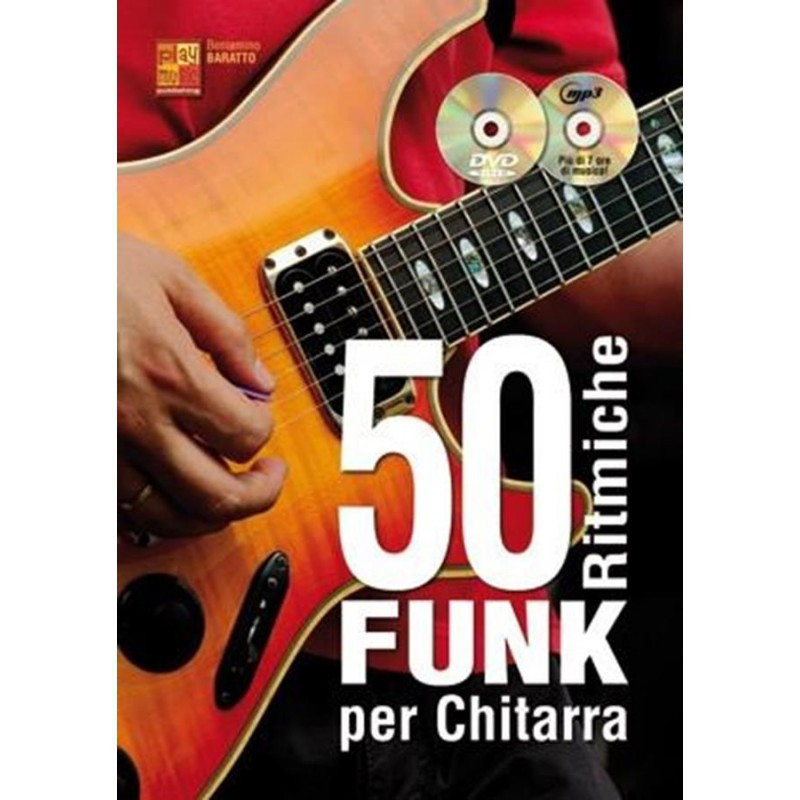 50 Ritmiche Funk per Chitarra + CD Mp3 + DVD - Baratto