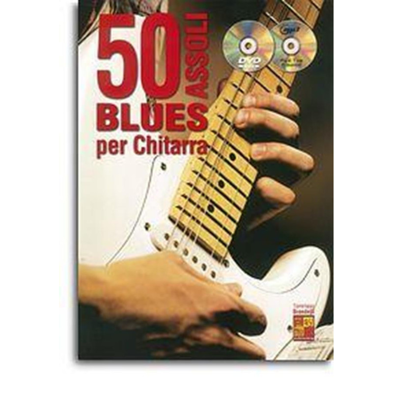 50 Assoli Blues Per Chitarra + CD MP3 + DVD