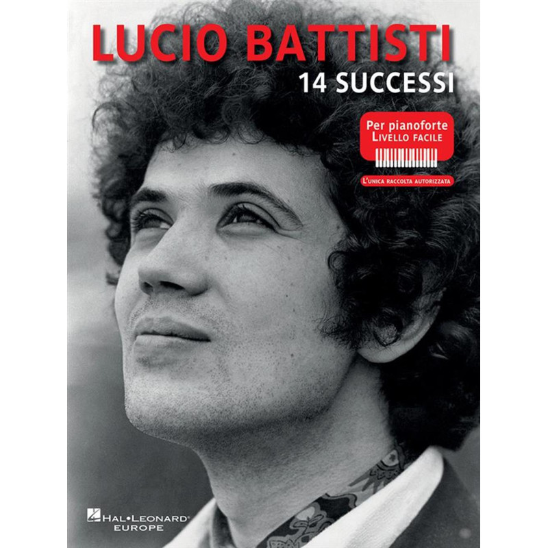 Lucio Battisti - 14 successi -  per pianoforte facile